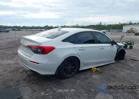 2024 Honda Civic Sport из США, поврежденный, VIN 2HGFE2F55RH585923